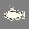 Paper Air Freshener Tag - Small Mouth Bass